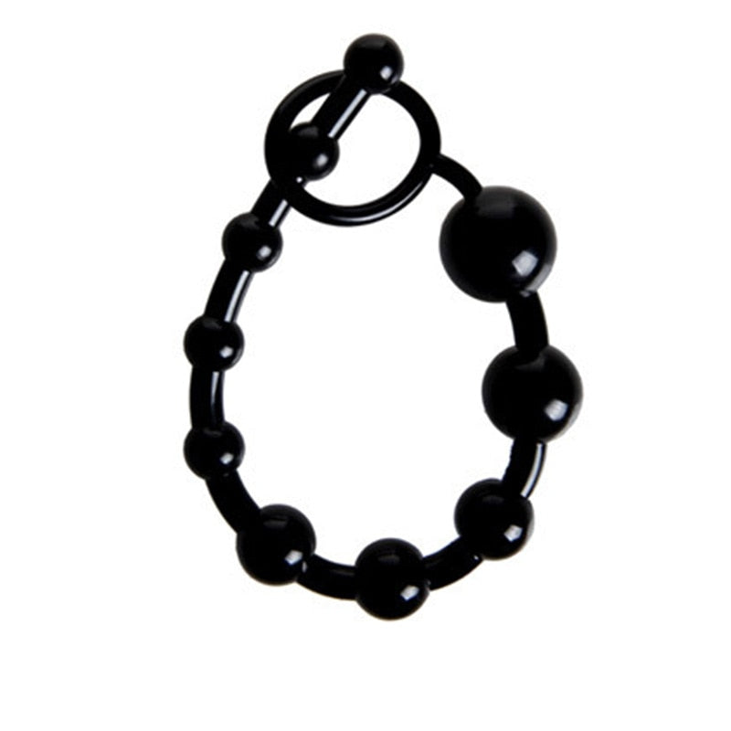 Colorful Silicone Anal Beads | dmunderwear detail image 5