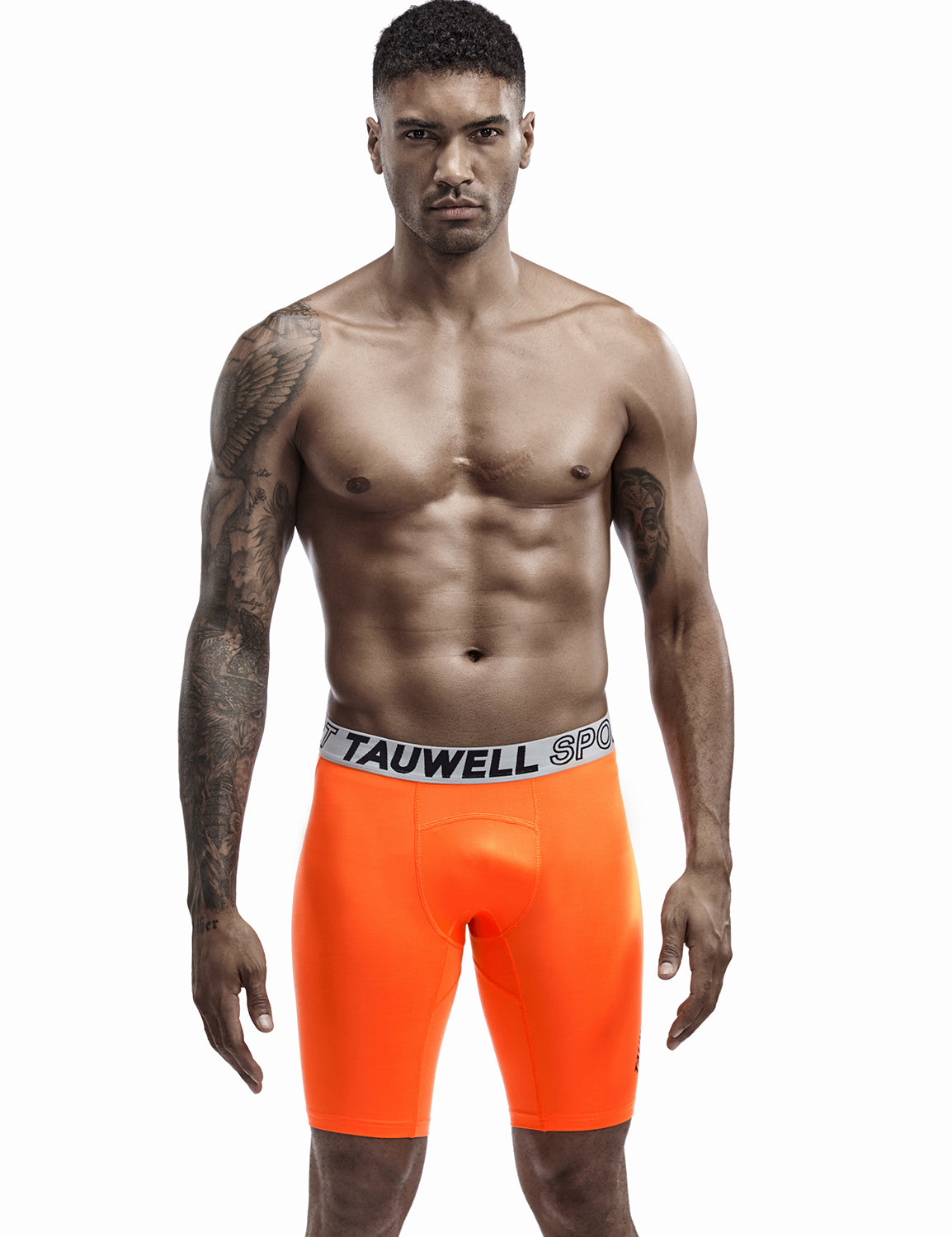 Compressive-Fit Training Tights Quick Dry Shorts 9603 | dmunderwear detail image 14