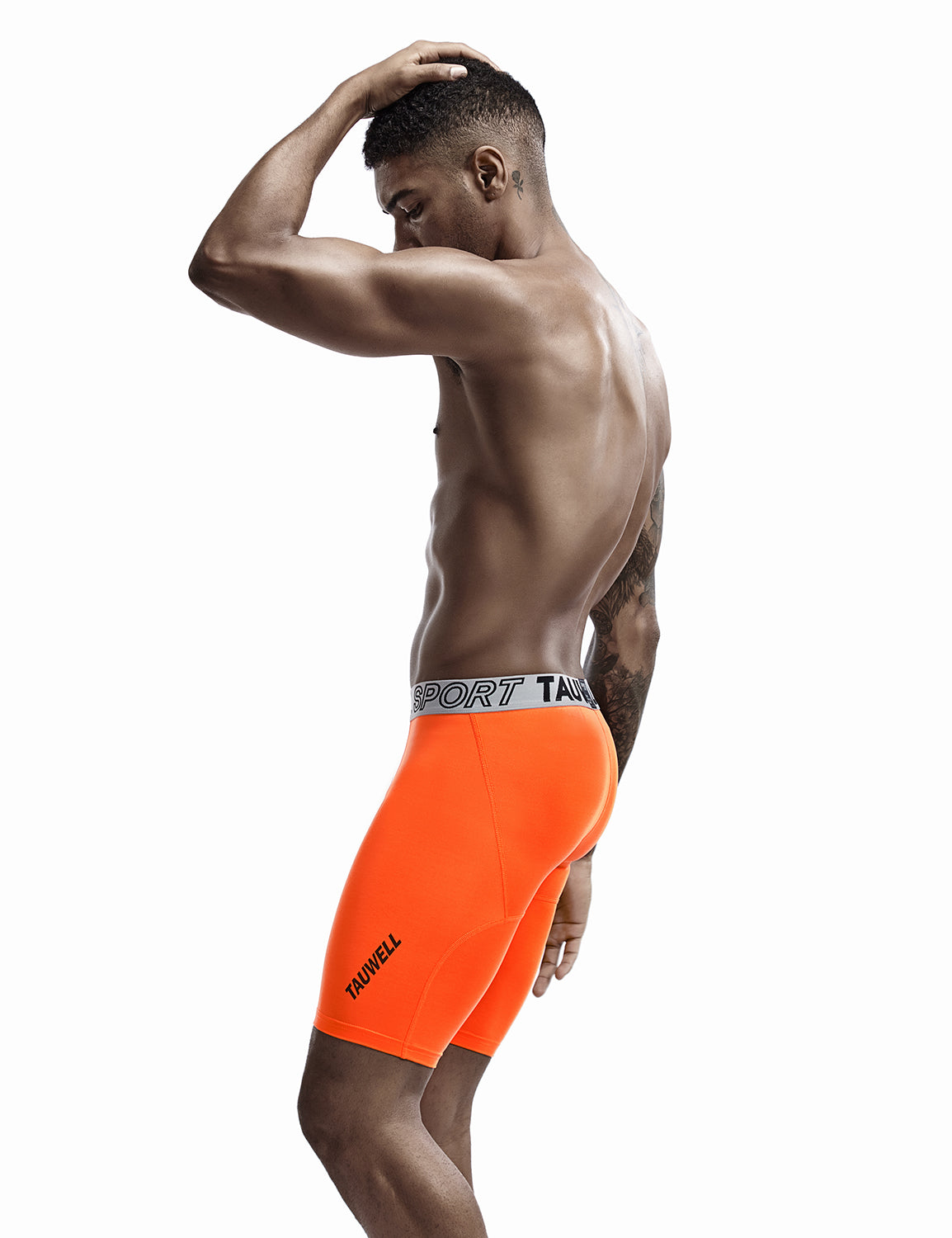 Compressive-Fit Training Tights Quick Dry Shorts 9603 | dmunderwear detail image 20