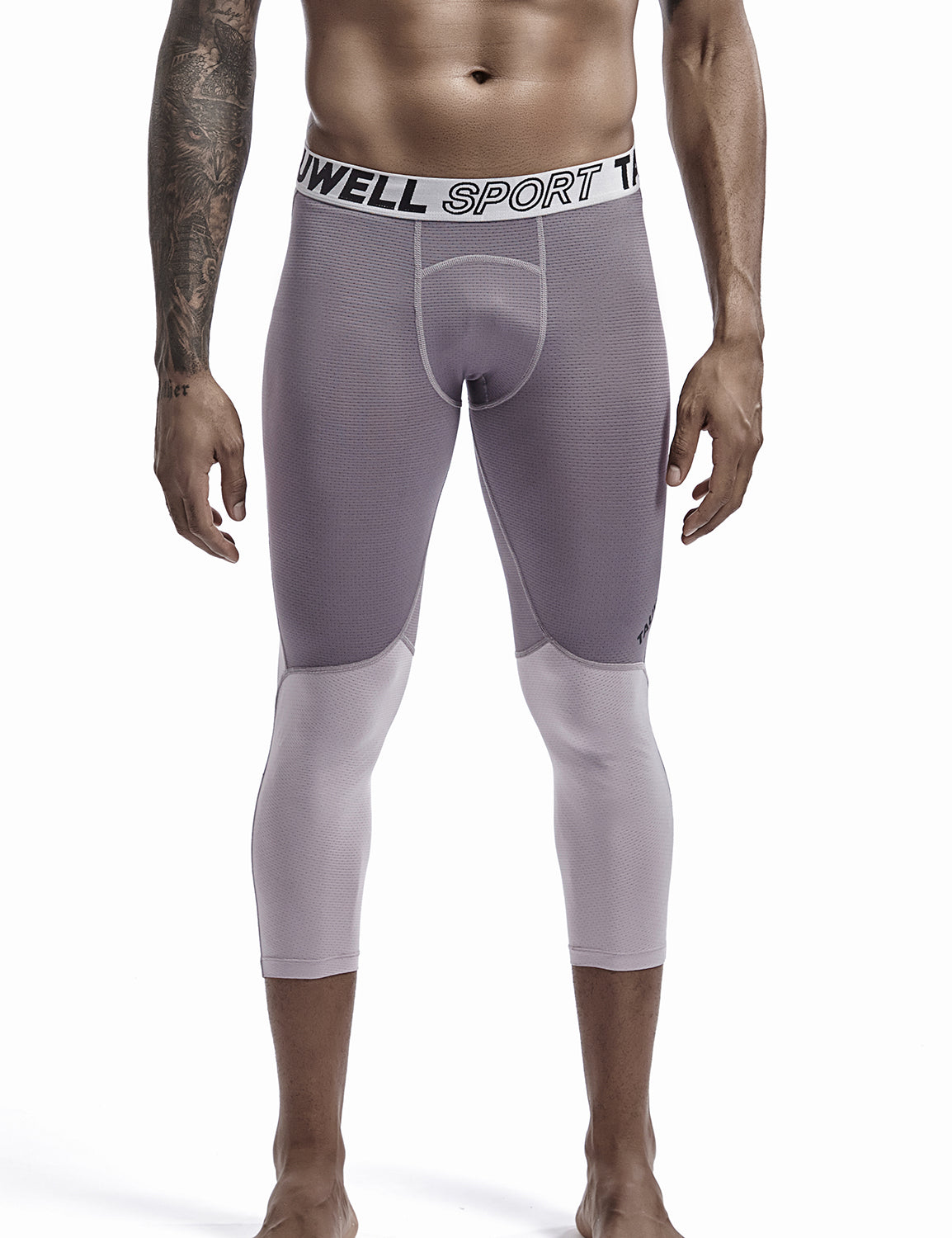 Compressive-Fit Training Tights Quick Dry(3/4 Length) 9604 | dmunderwear