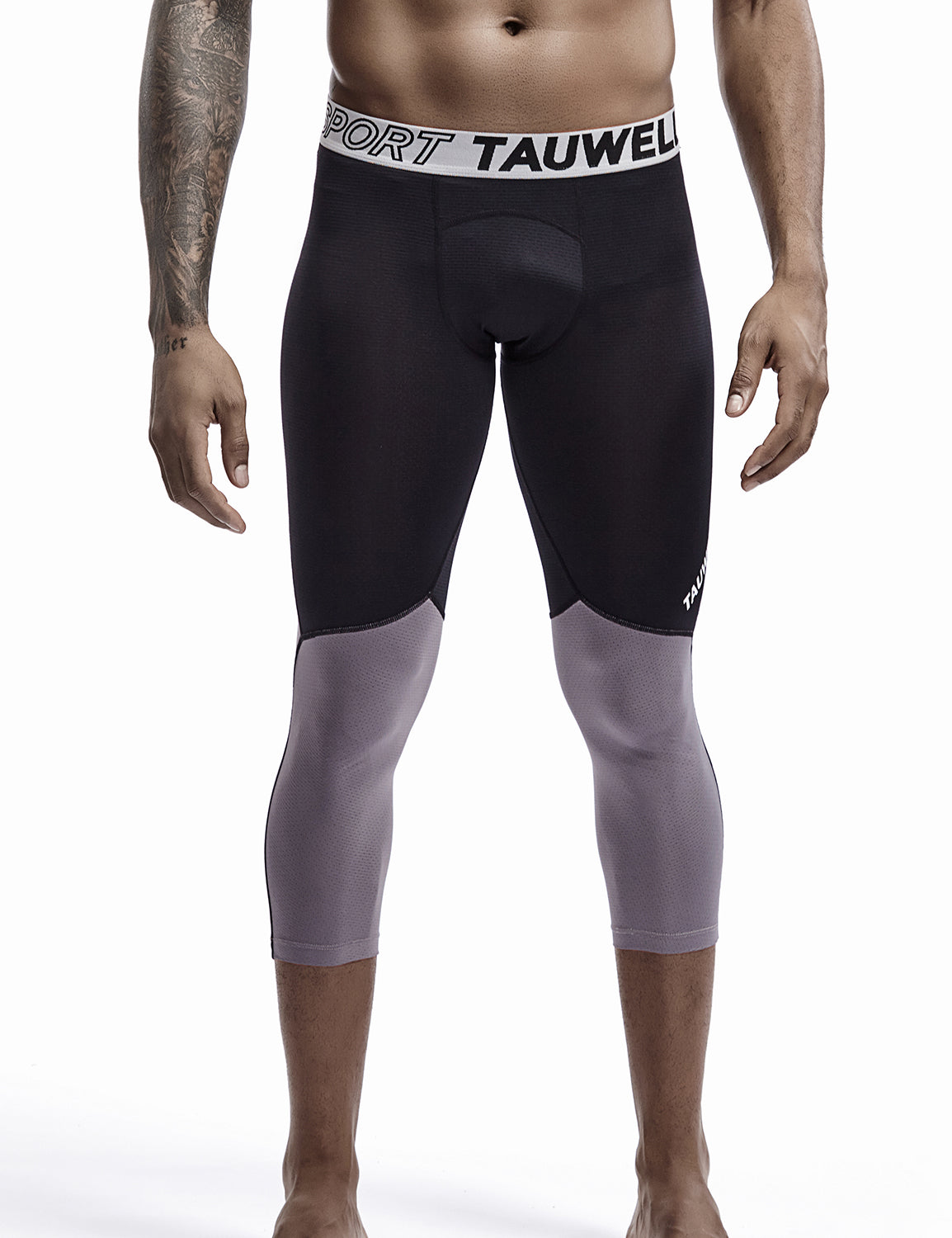 Compressive-Fit Training Tights Quick Dry(3/4 Length) 9604 | dmunderwear detail image 11