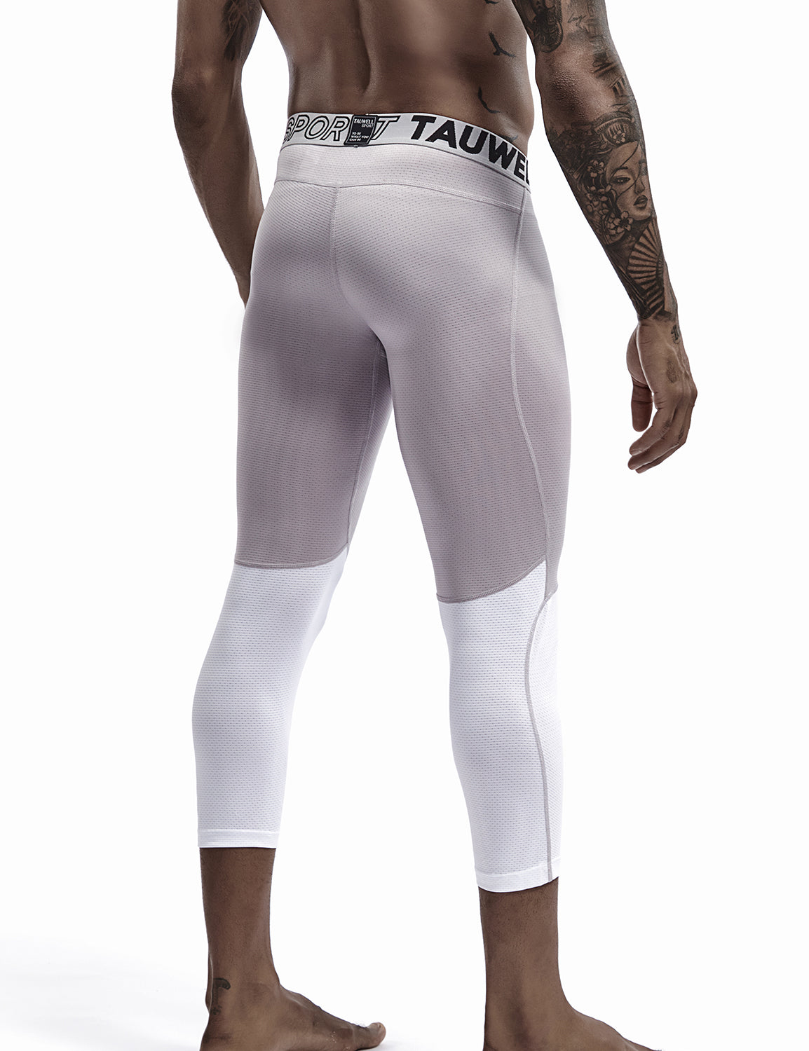 Compressive-Fit Training Tights Quick Dry(3/4 Length) 9604 | dmunderwear detail image 19