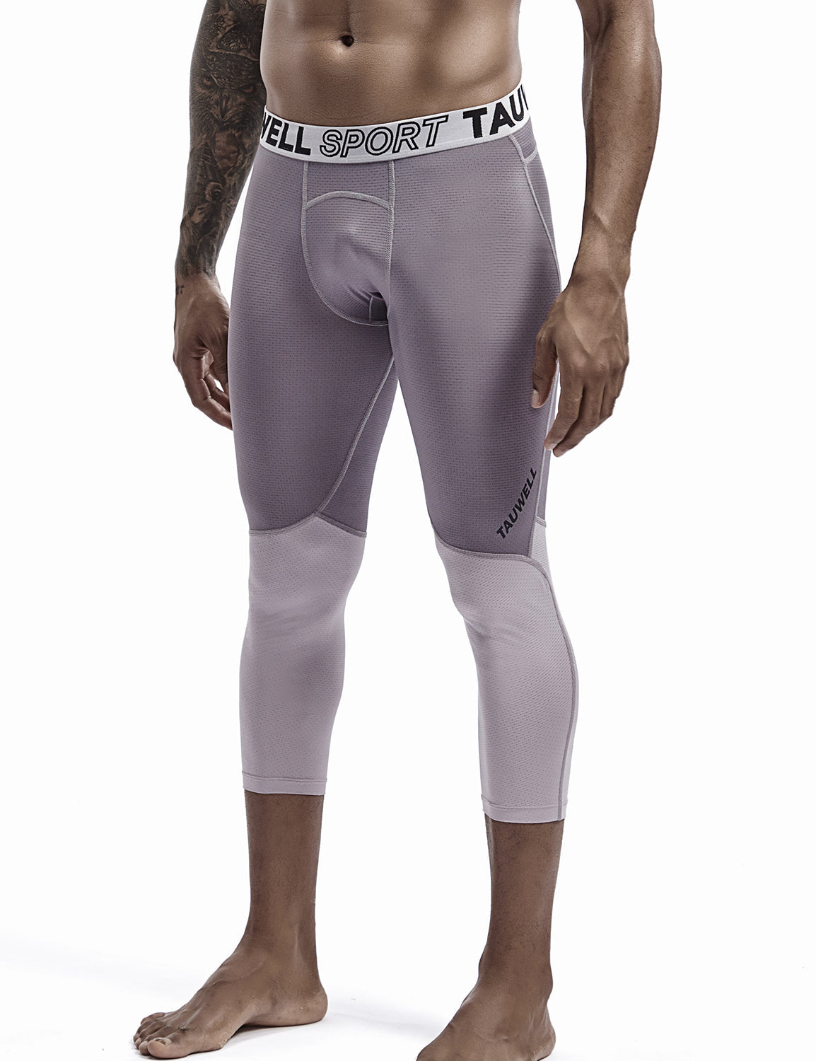 Compressive-Fit Training Tights Quick Dry(3/4 Length) 9604 | dmunderwear detail image 3