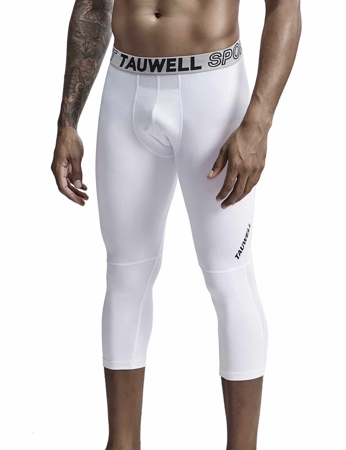 Compressive-Fit Training Tights Quick Dry(3/4 Length) 9605 | dmunderwear detail image 11