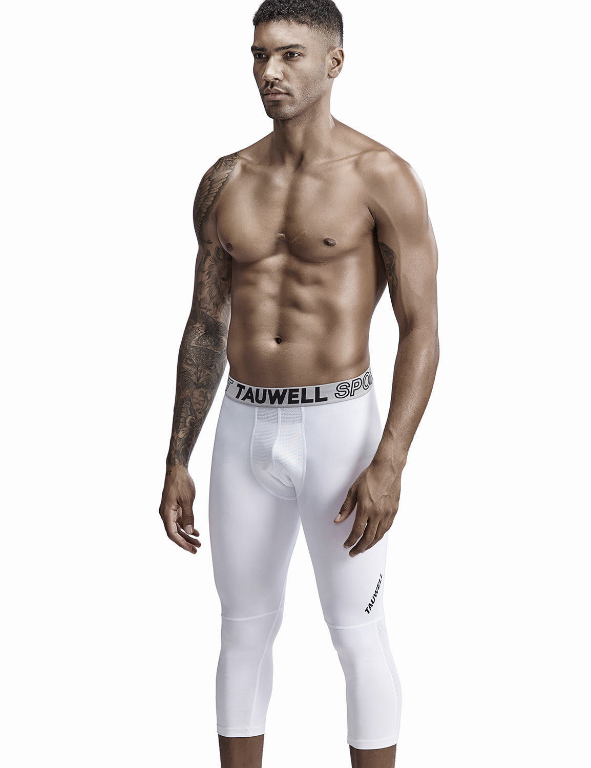Compressive-Fit Training Tights Quick Dry(3/4 Length) 9605 | dmunderwear detail image 15