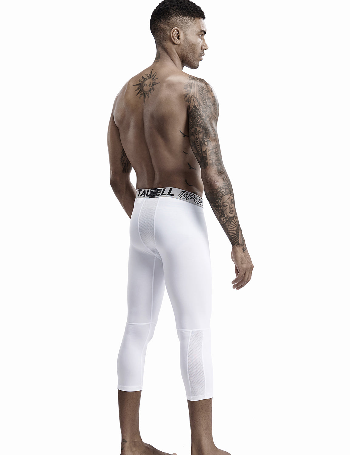 Compressive-Fit Training Tights Quick Dry(3/4 Length) 9605 | dmunderwear detail image 16