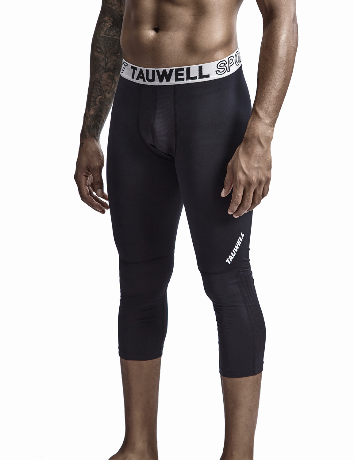Compressive-Fit Training Tights Quick Dry(3/4 Length) 9605 | dmunderwear detail image 3