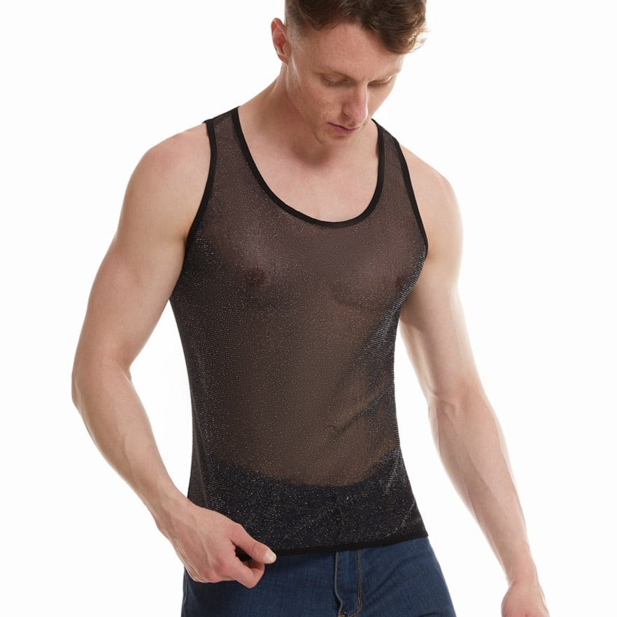 Constellation Tank Top | dmunderwear detail image 15