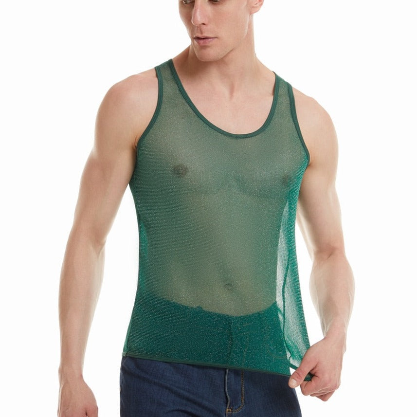 Constellation Tank Top | dmunderwear detail image 6