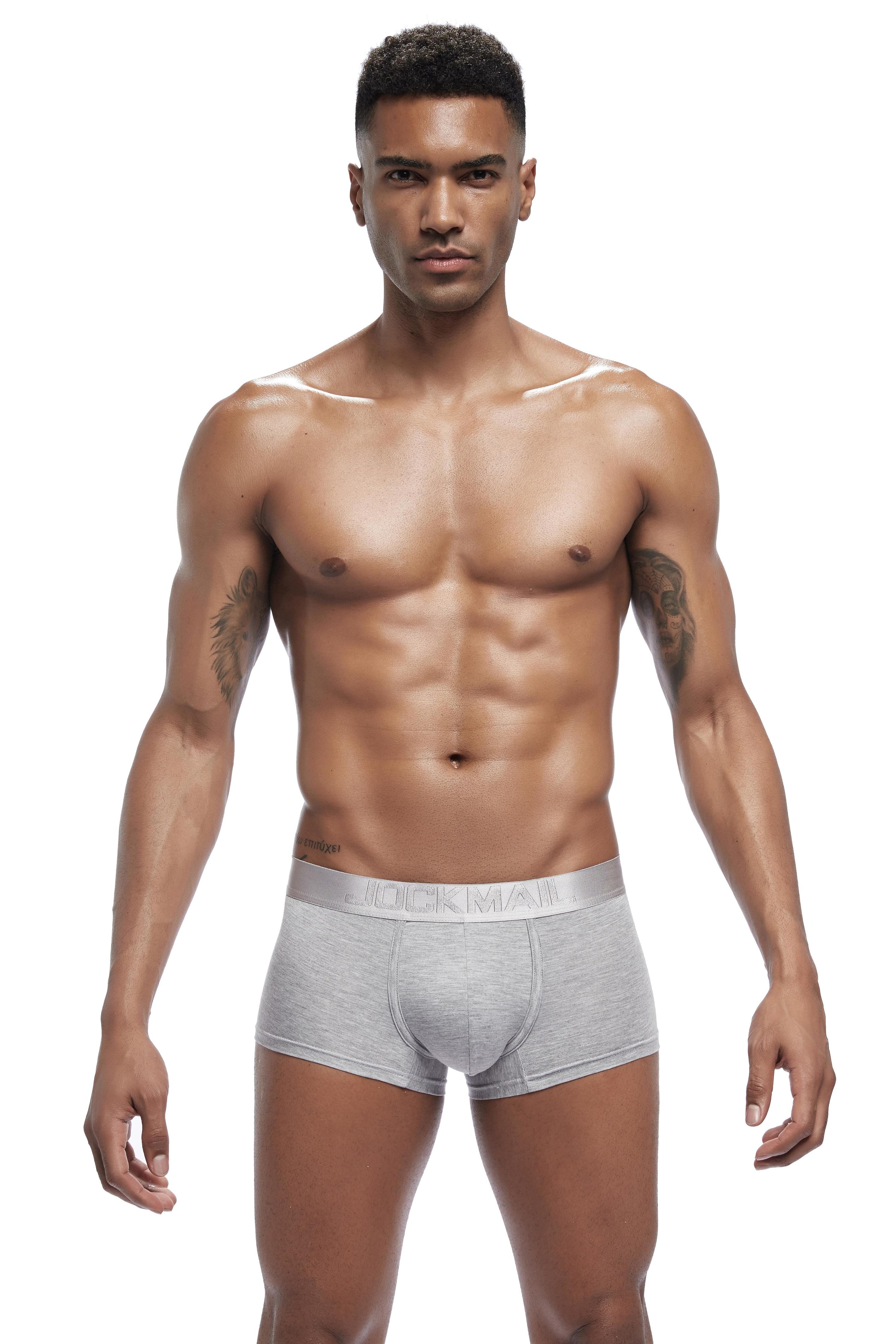 JOCKMAIL JM445 - Monochromatic Boxer | dmunderwear detail image 7