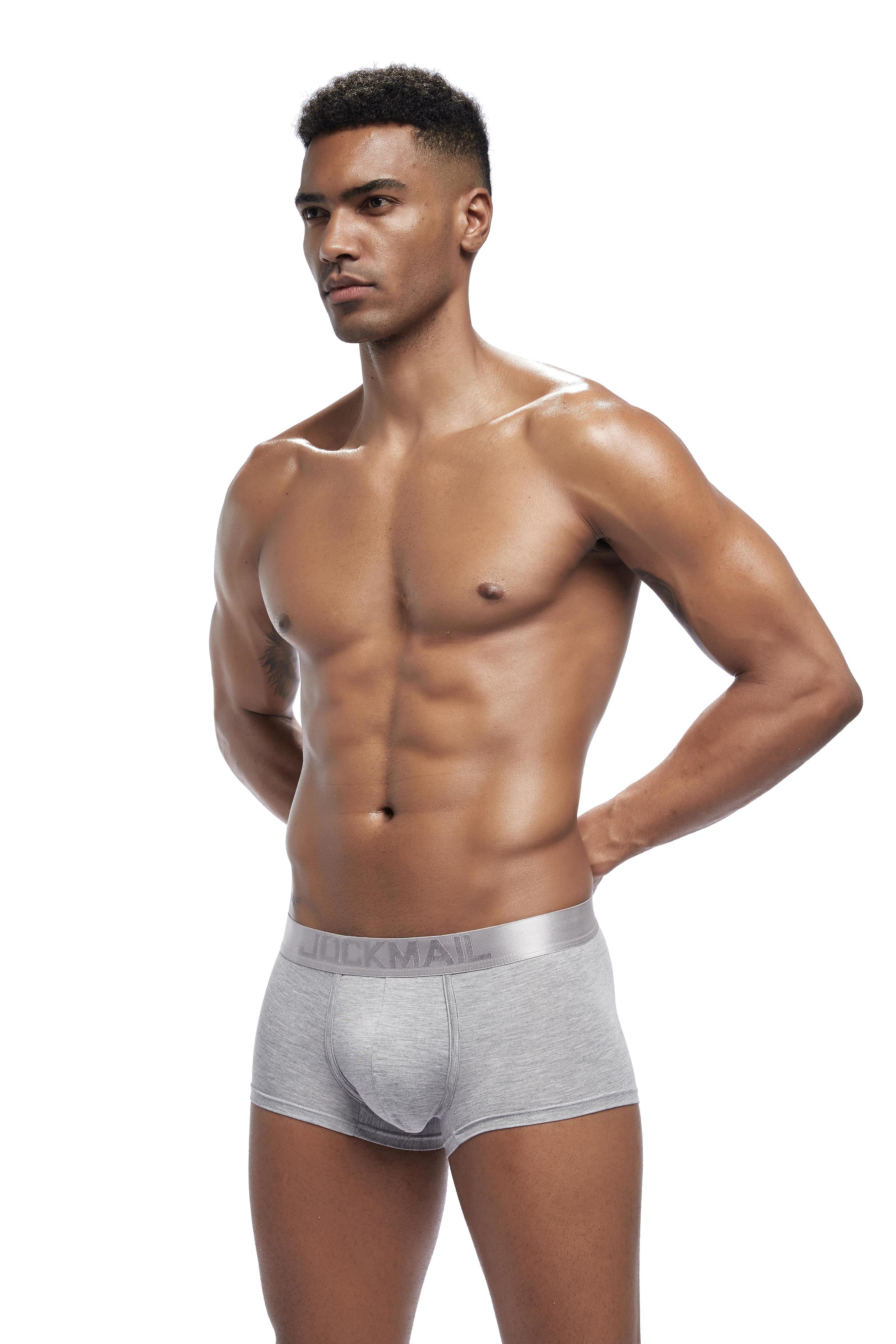 JOCKMAIL JM445 - Monochromatic Boxer | dmunderwear detail image 8