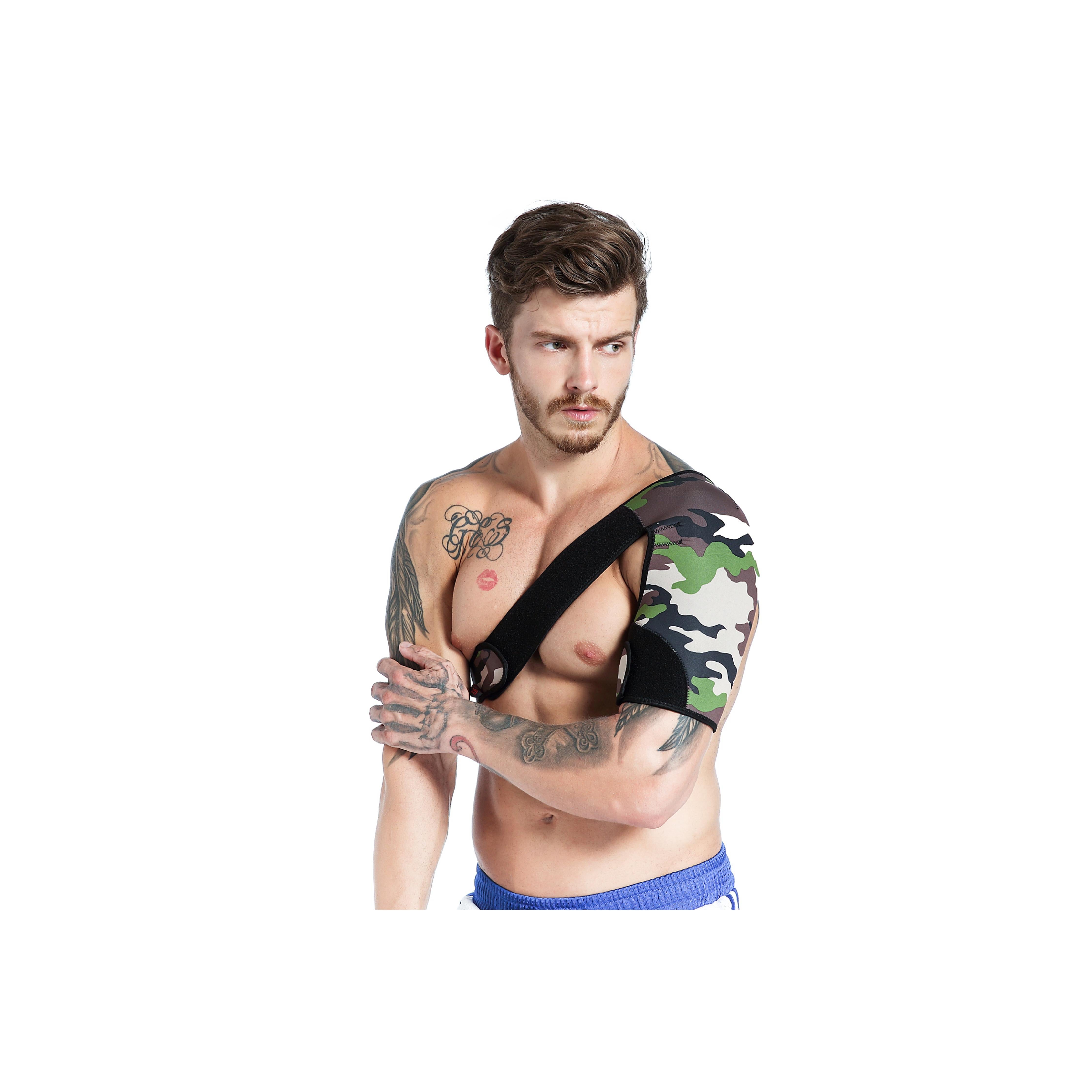 JOCKMAIL JM901 Left Shoulder Strap - Camoflage | dmunderwear detail image 2