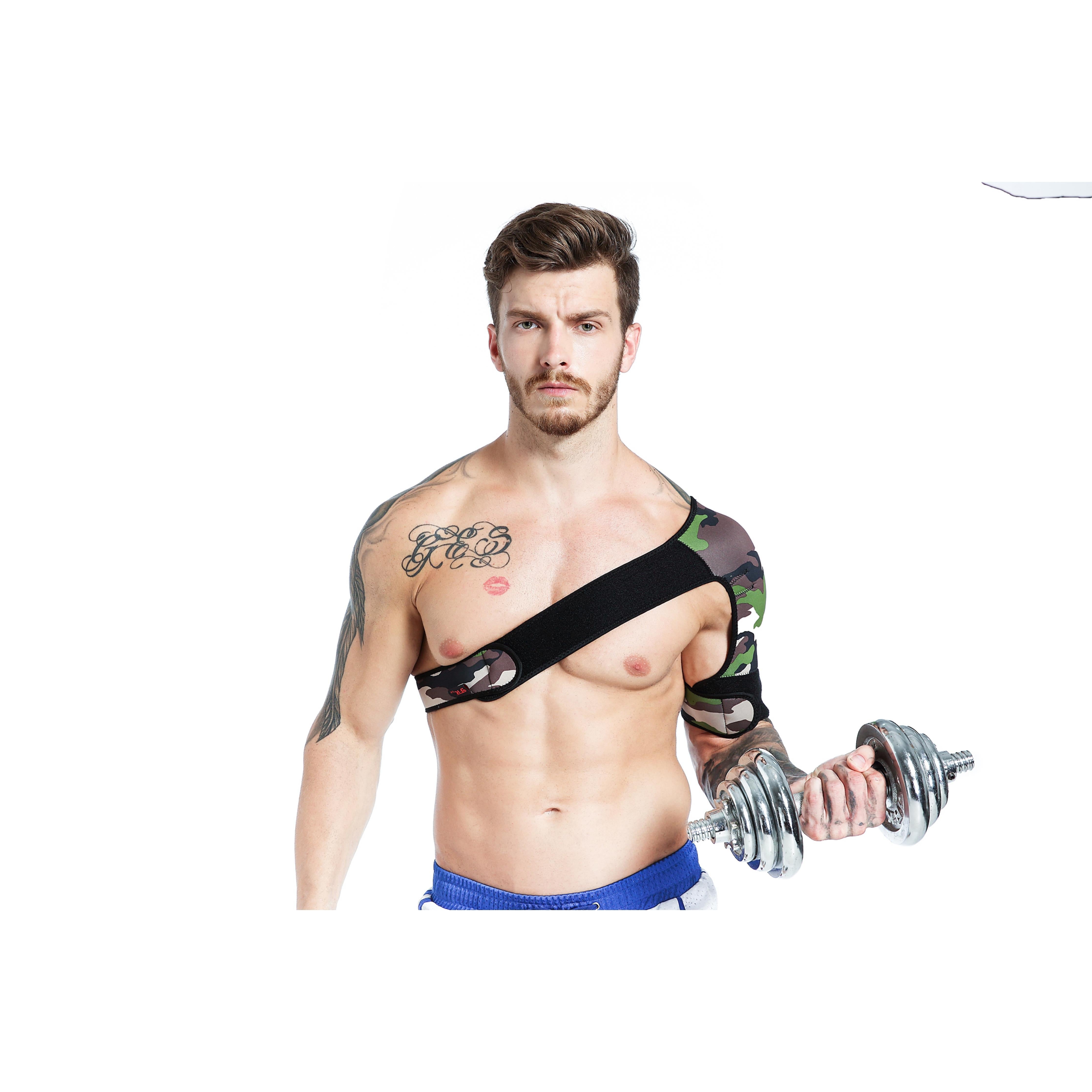 JOCKMAIL JM901 Left Shoulder Strap - Camoflage | dmunderwear detail image 3
