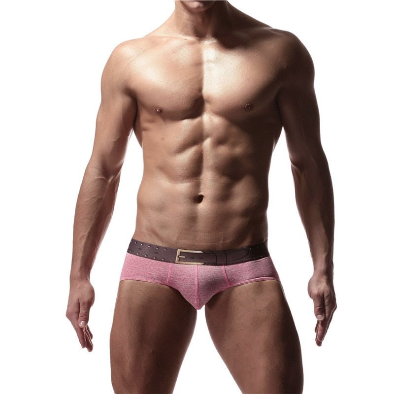 Cotton Belt + Buckle Briefs | dmunderwear detail image 4