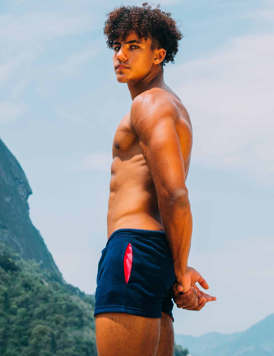 Colourway Contrast Shorts 220501 | dmunderwear detail image 2