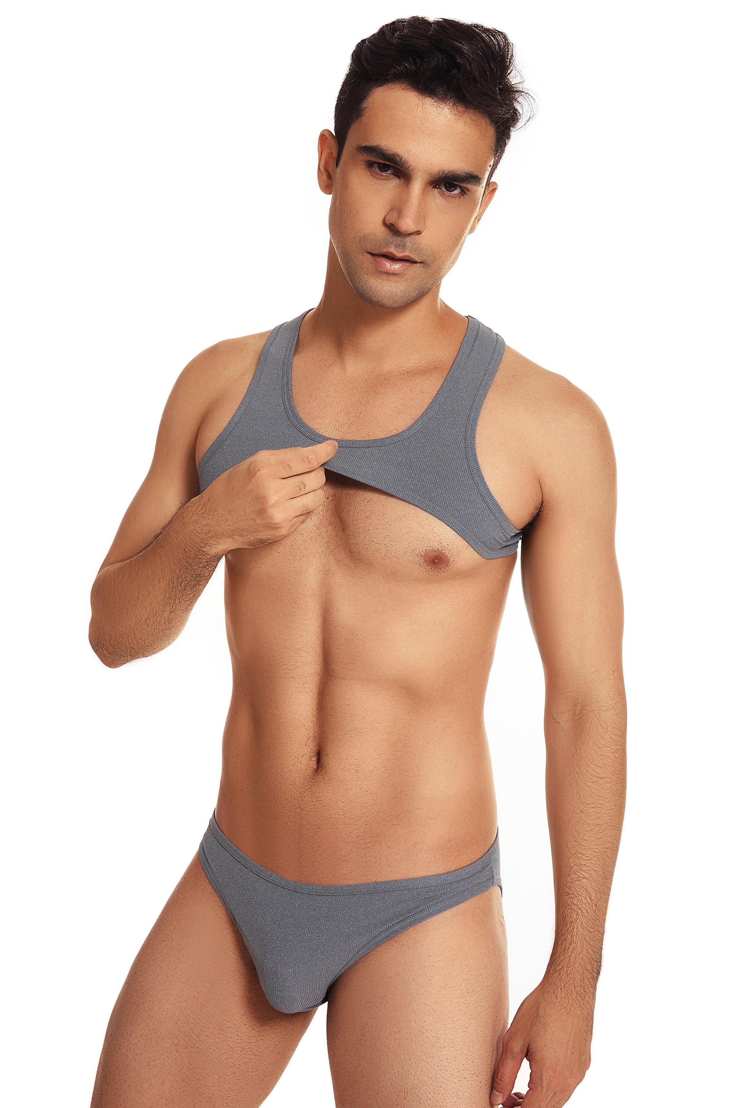 Cover Shot Crop Tank | dmunderwear detail image 10