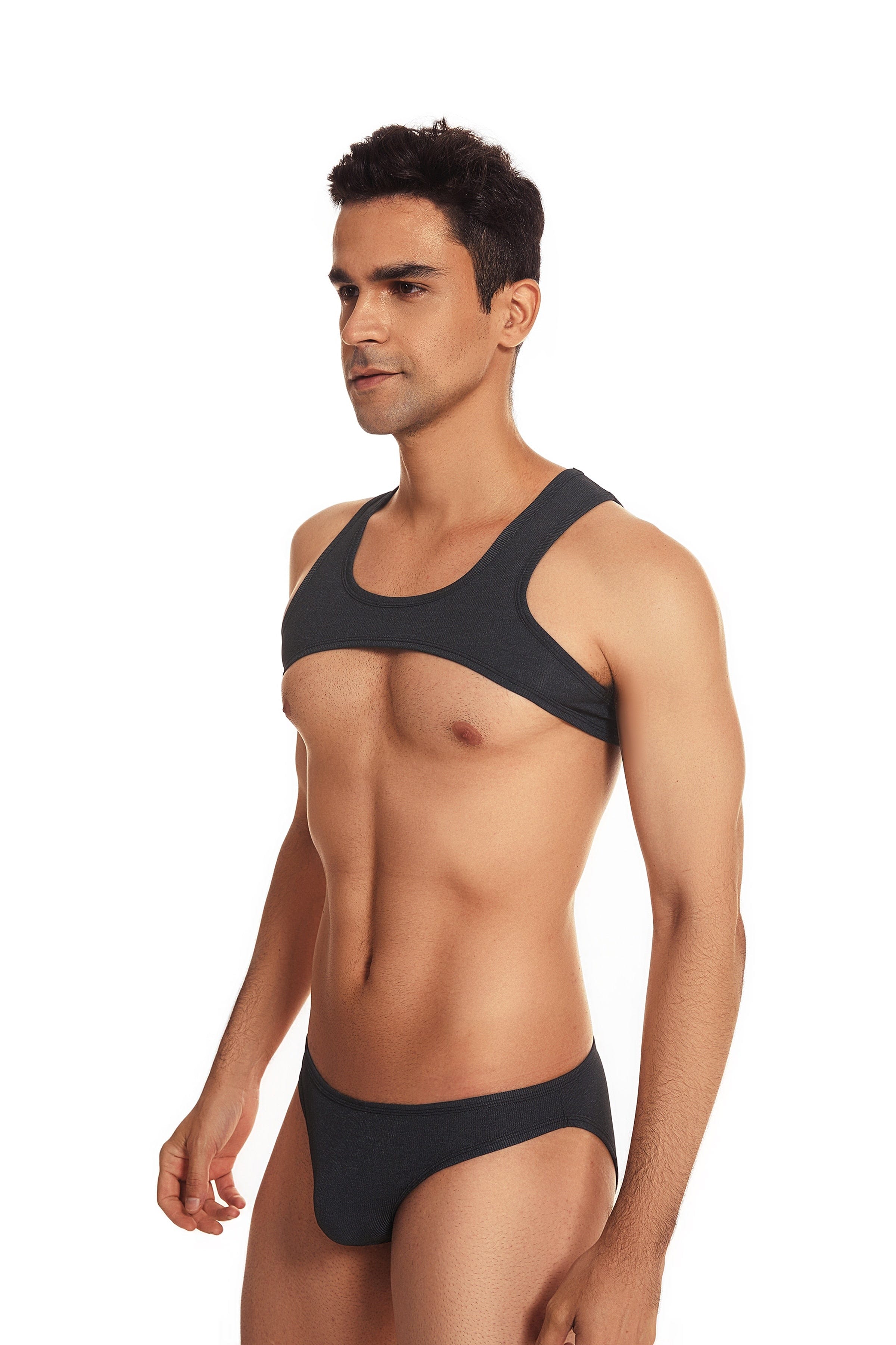 Cover Shot Crop Tank | dmunderwear detail image 4