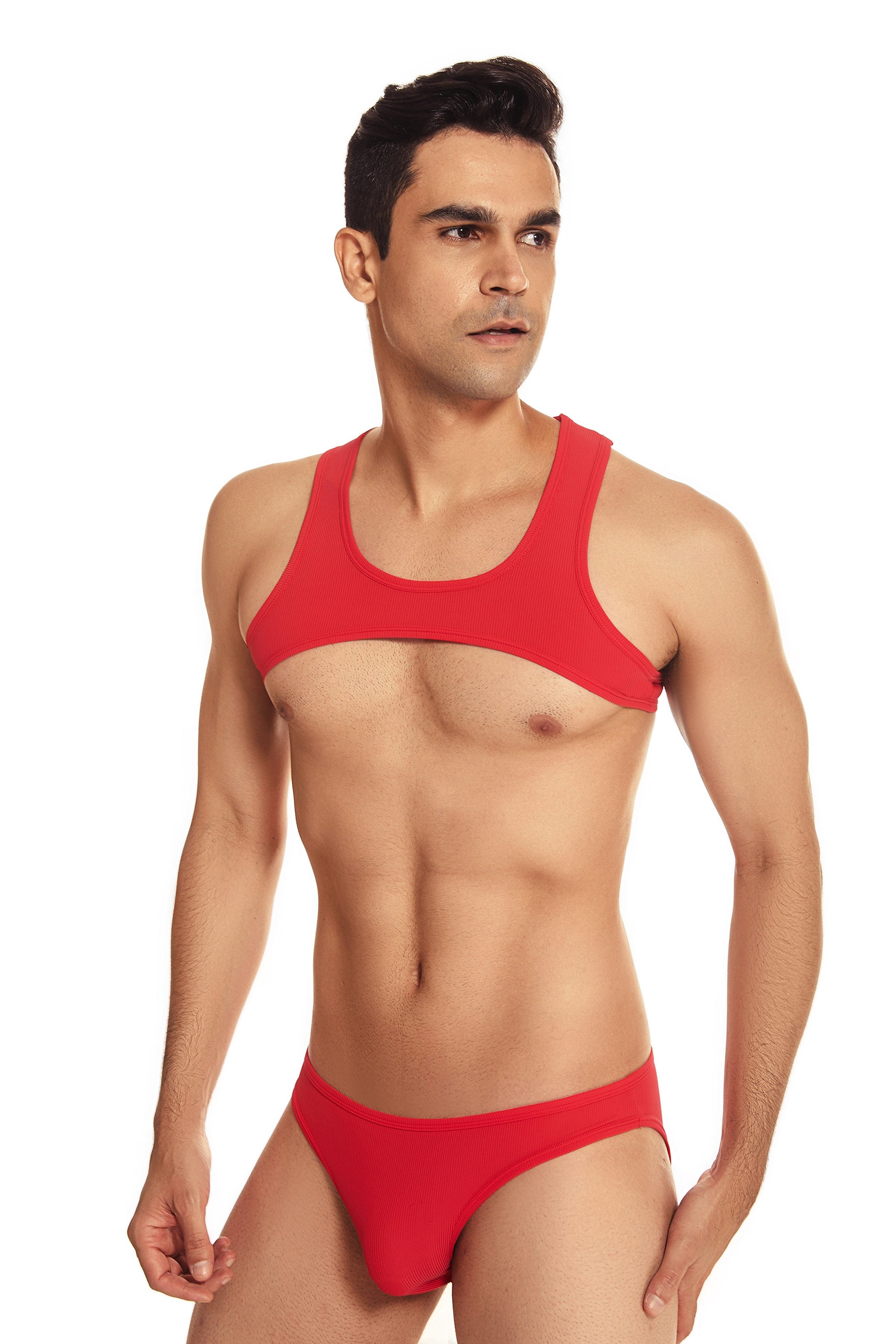Cover Shot Crop Tank | dmunderwear detail image 6