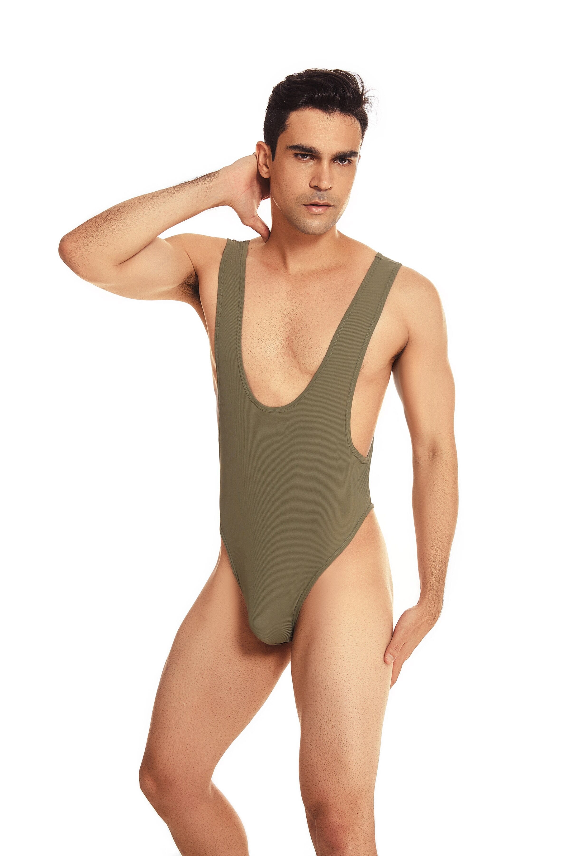 Cover Shot Thong Singlet | dmunderwear detail image 17