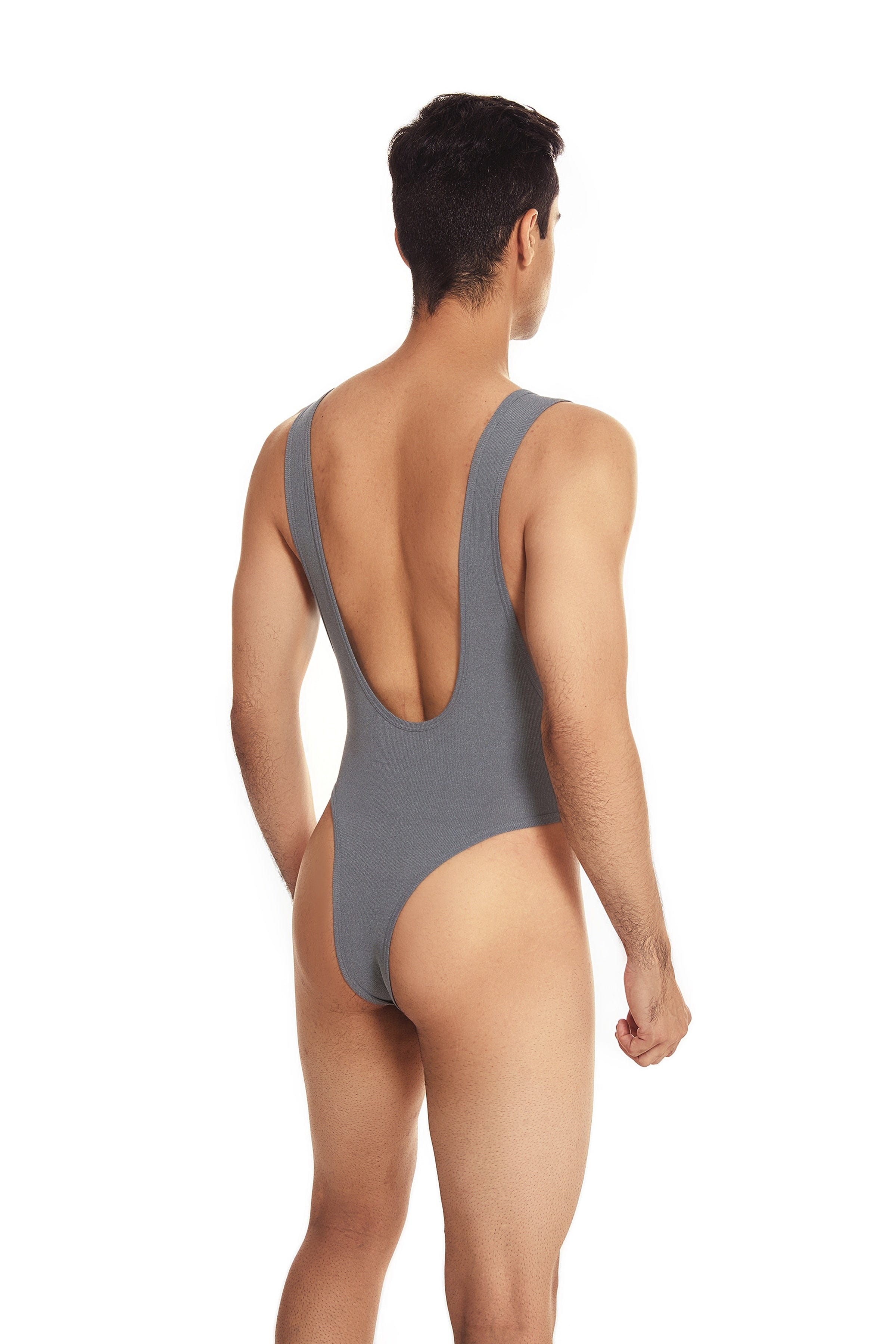 Cover Shot Thong Singlet | dmunderwear detail image 2