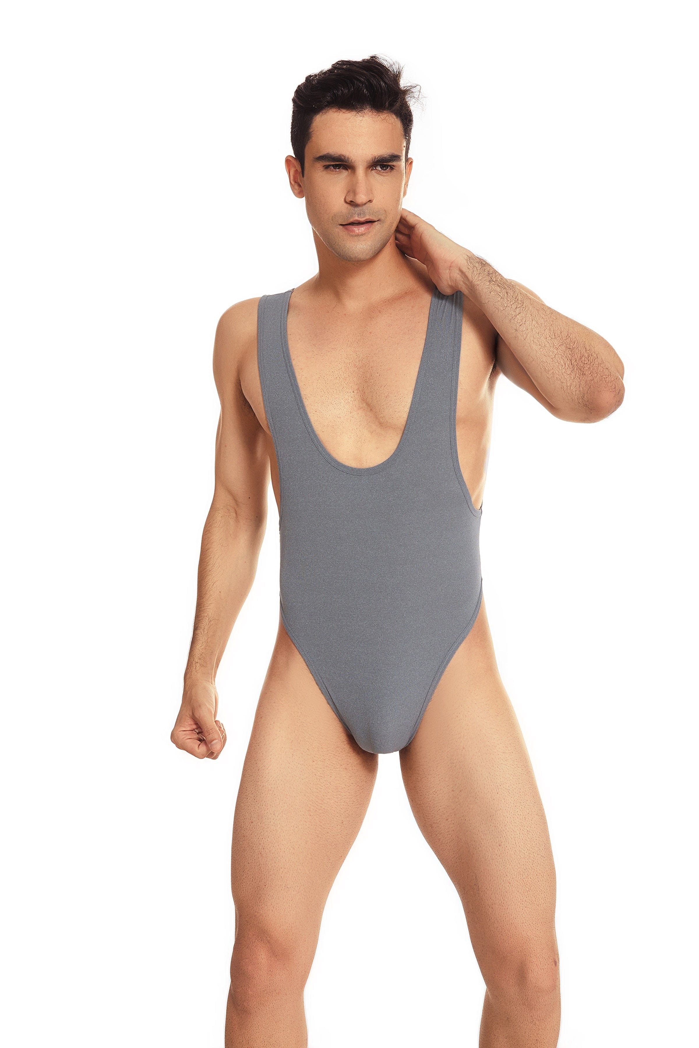 Cover Shot Thong Singlet | dmunderwear detail image 3