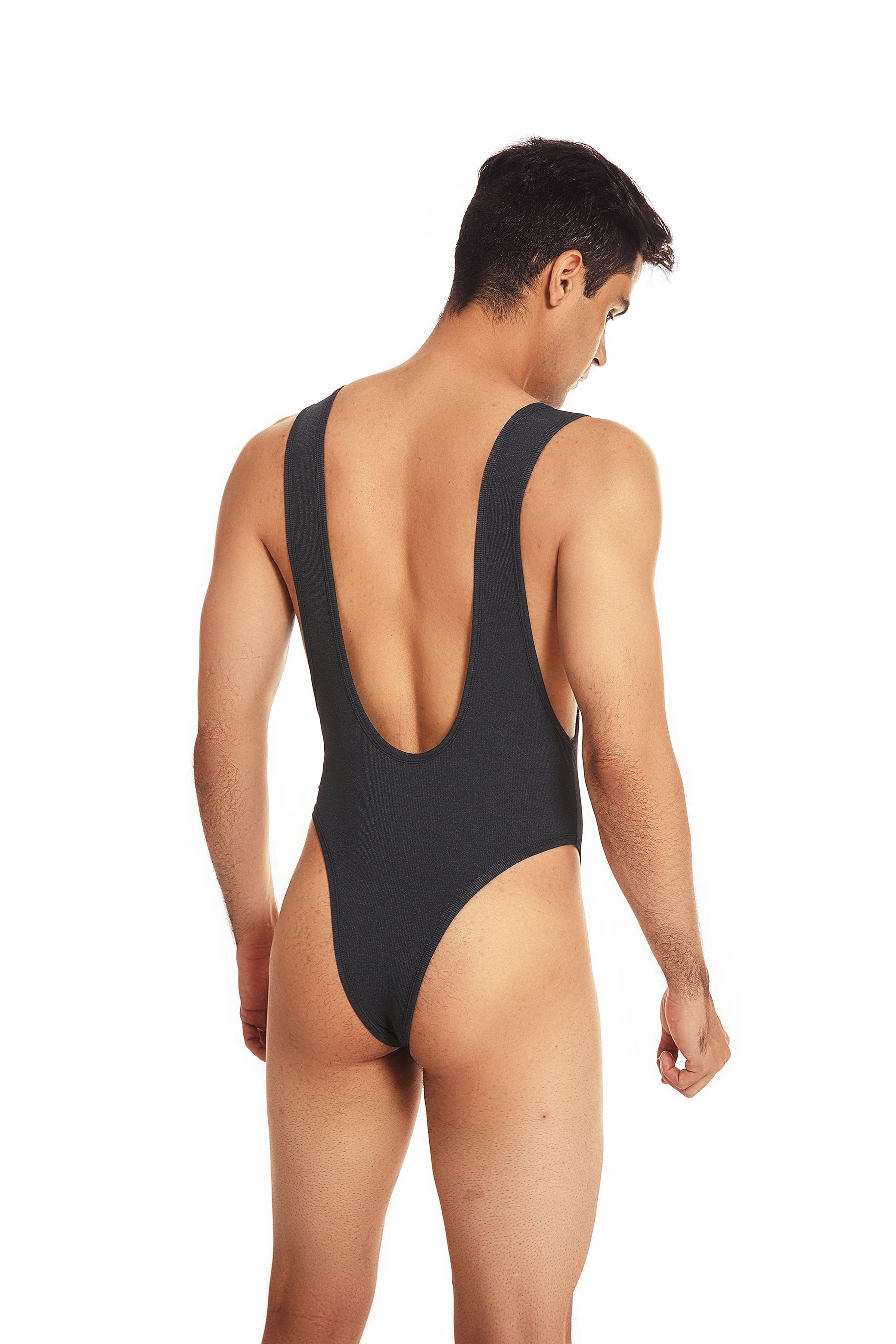 Cover Shot Thong Singlet | dmunderwear detail image 7