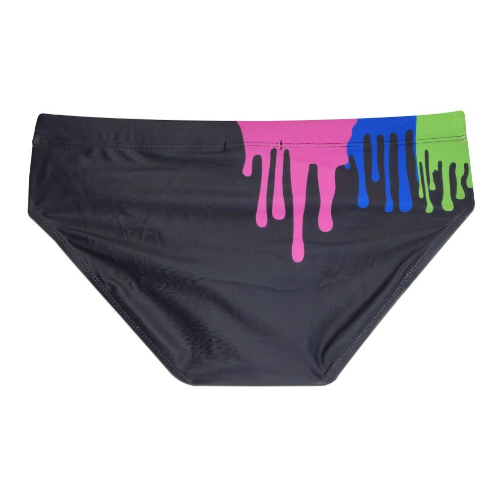 Crayon Graffiti Swim Briefs | dmunderwear detail image 7