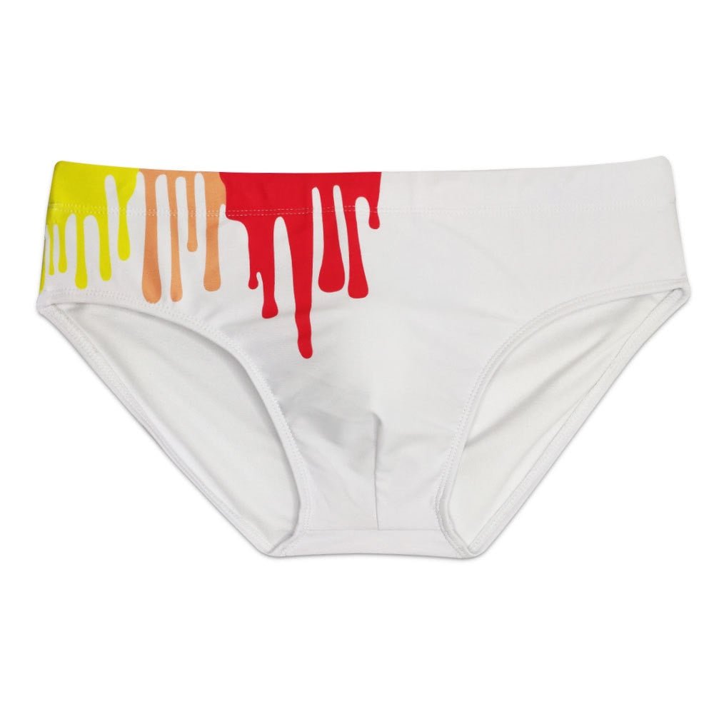 ORVLS Crayon Graffiti Swim Briefs | dmunderwear detail image 13