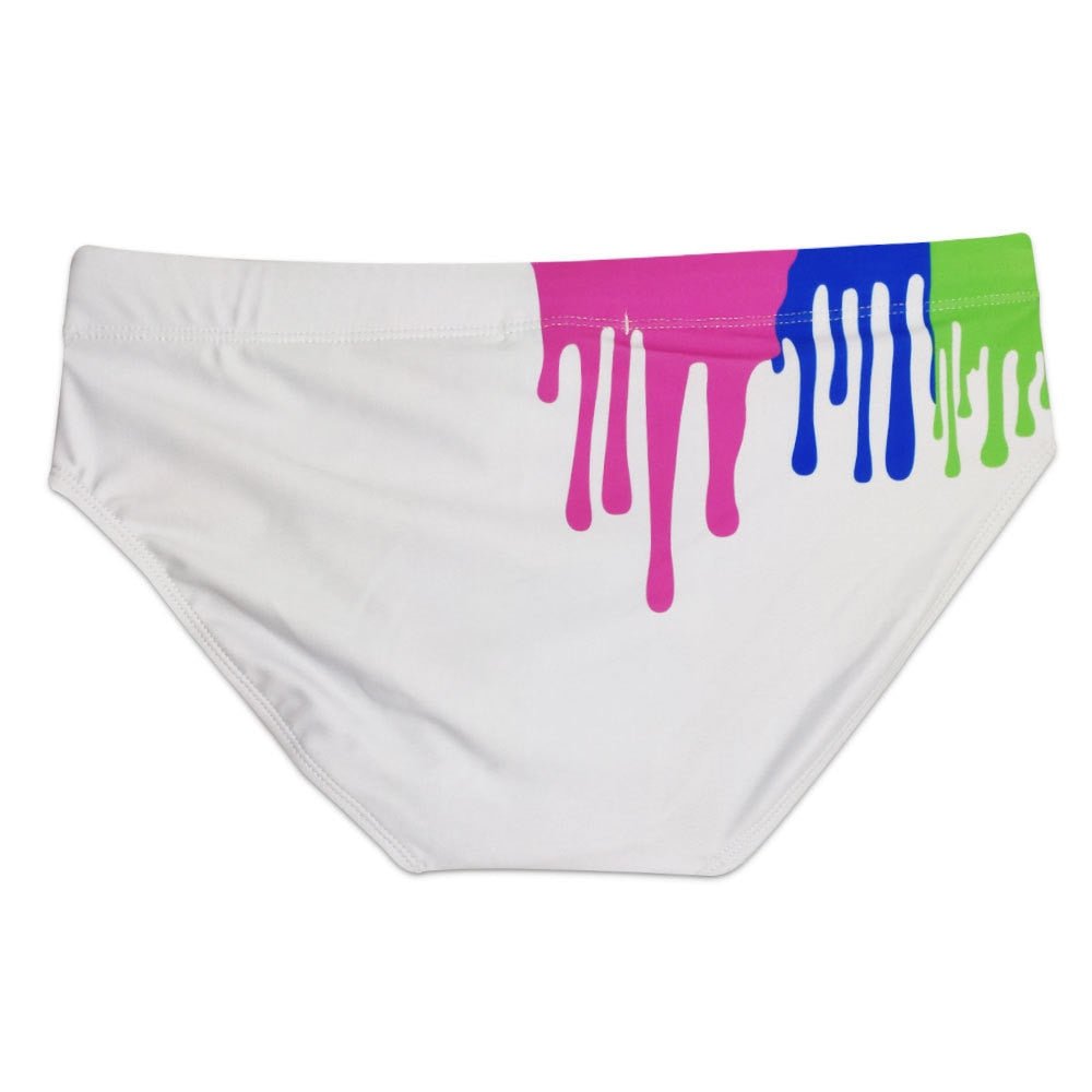 ORVLS Crayon Graffiti Swim Briefs | dmunderwear detail image 15