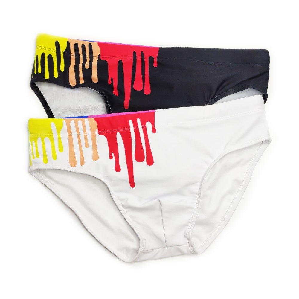 ORVLS Crayon Graffiti Swim Briefs | dmunderwear detail image 9