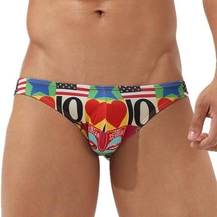 Creative Pop Bikini Briefs | dmunderwear
