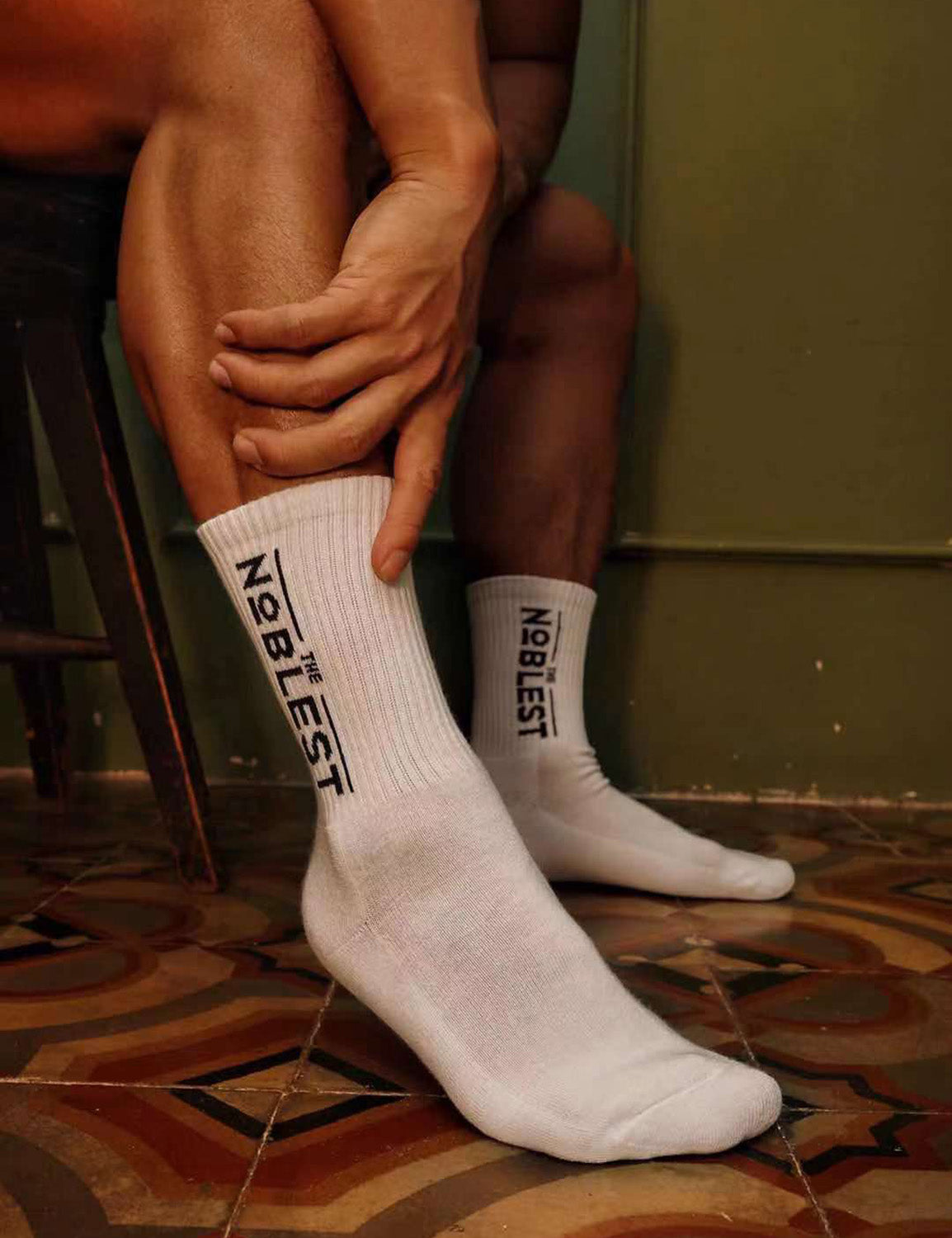 Crew socks NOB 2-Pack | dmunderwear detail image 2