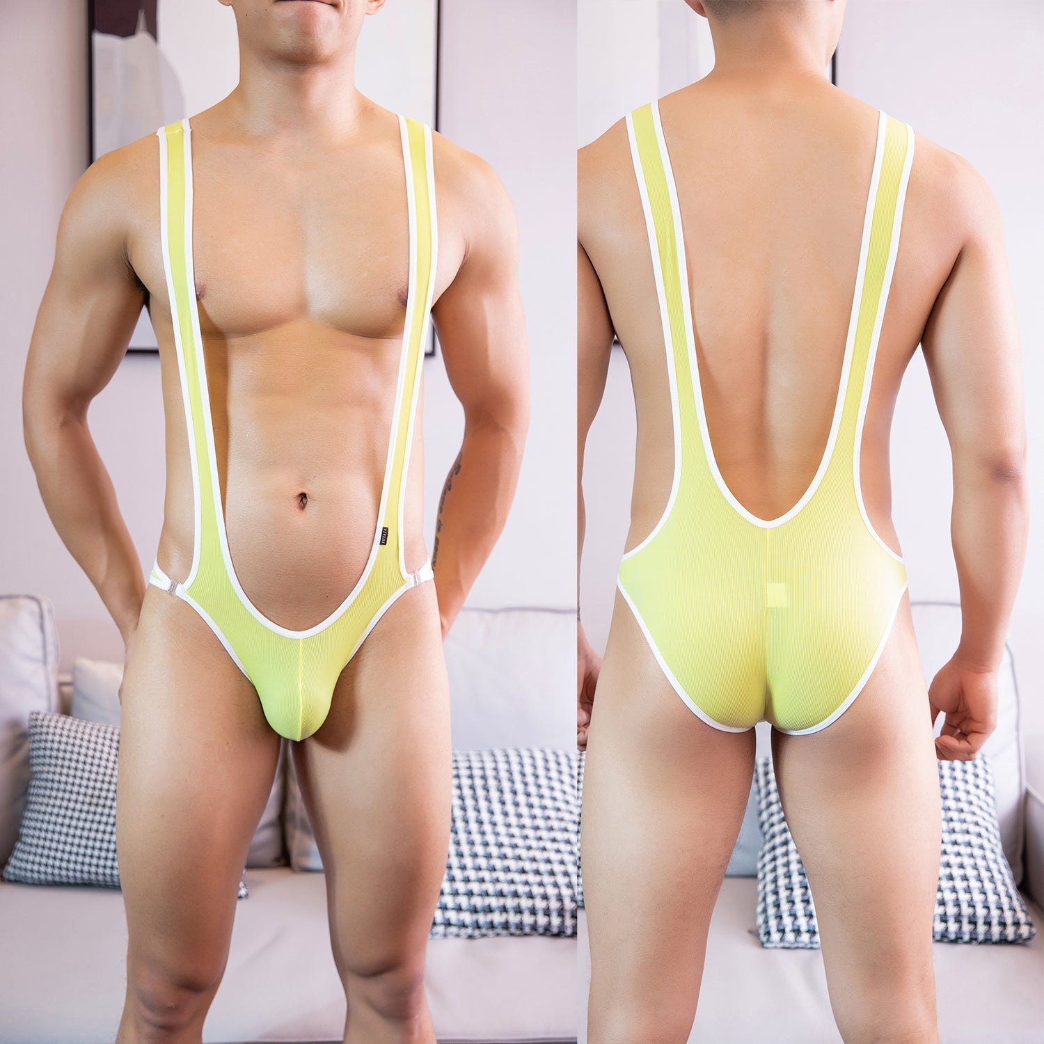 ORVLS Criss Cross X Singlet | dmunderwear detail image 3
