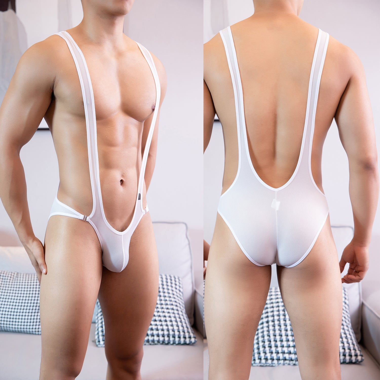 ORVLS Criss Cross X Singlet | dmunderwear detail image 6