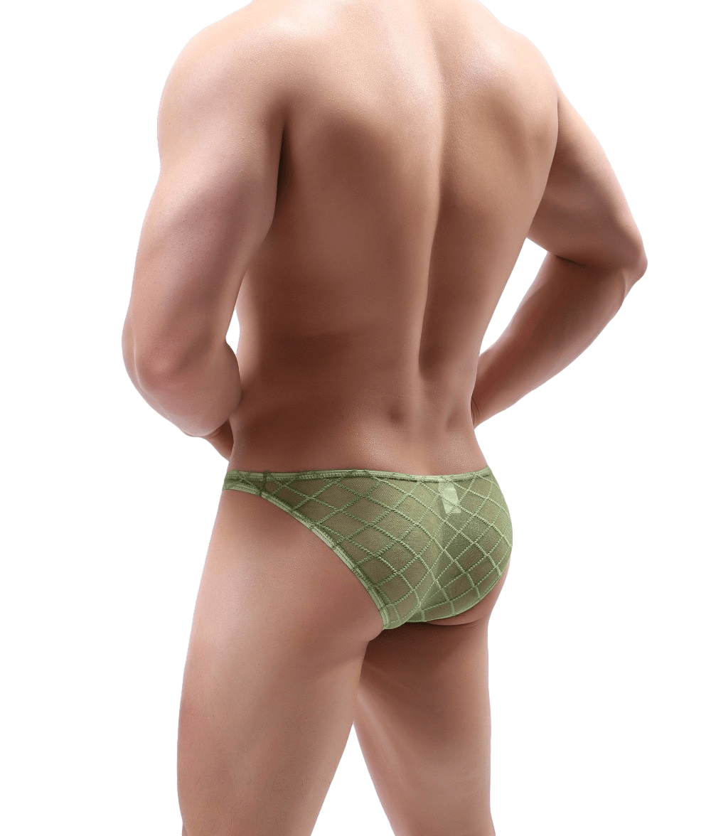 Crisscross Bikini Briefs | dmunderwear detail image 7