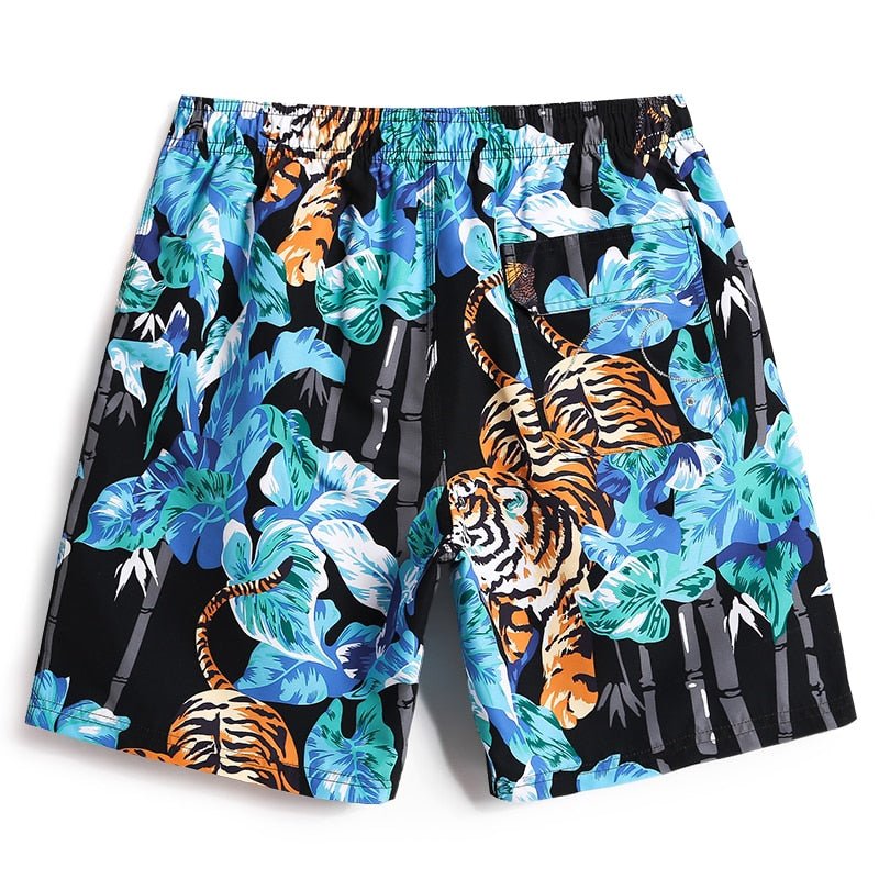 ORVLS Crouching Tiger Board Shorts | dmunderwear detail image 2