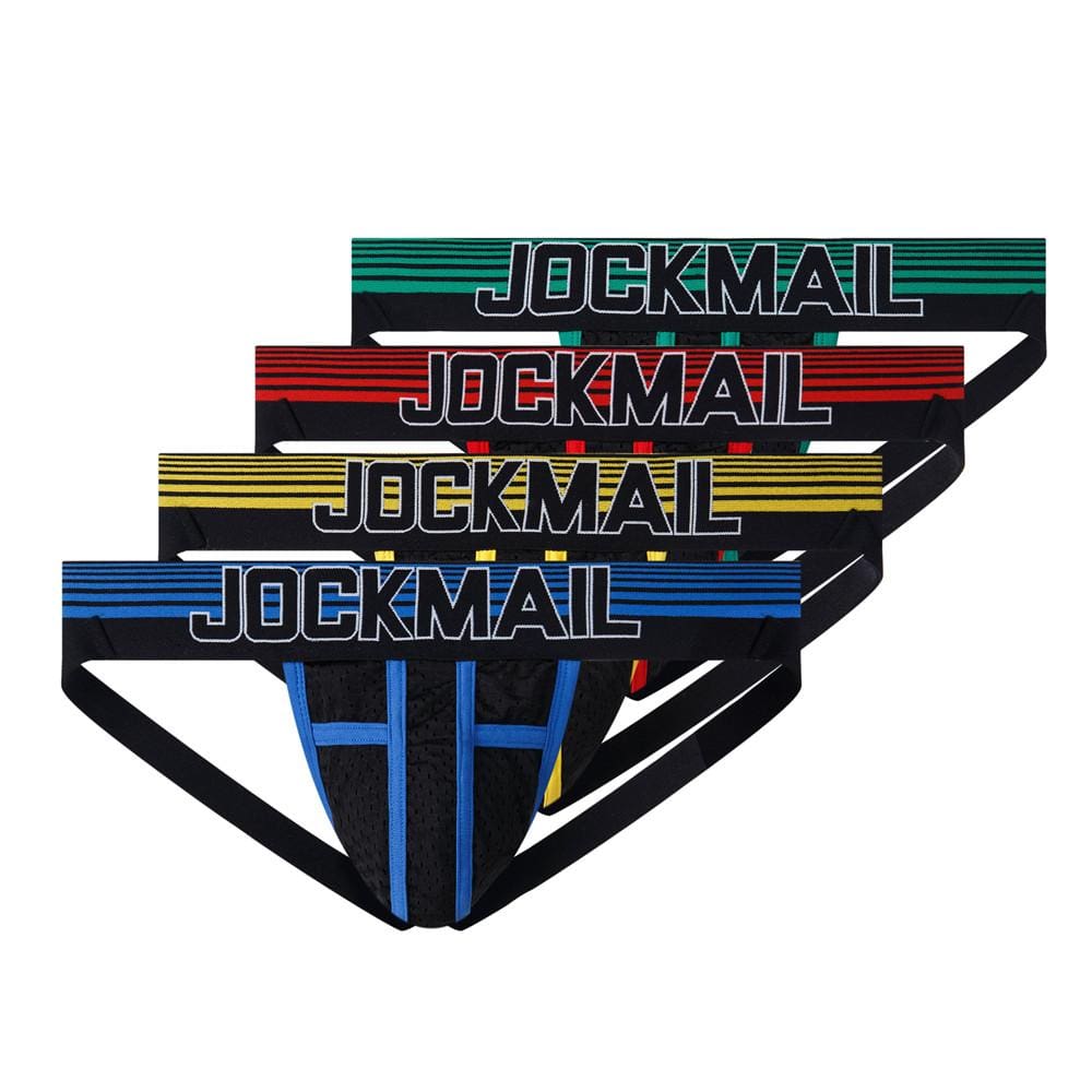Cyber Mesh Jockstrap | dmunderwear detail image 9
