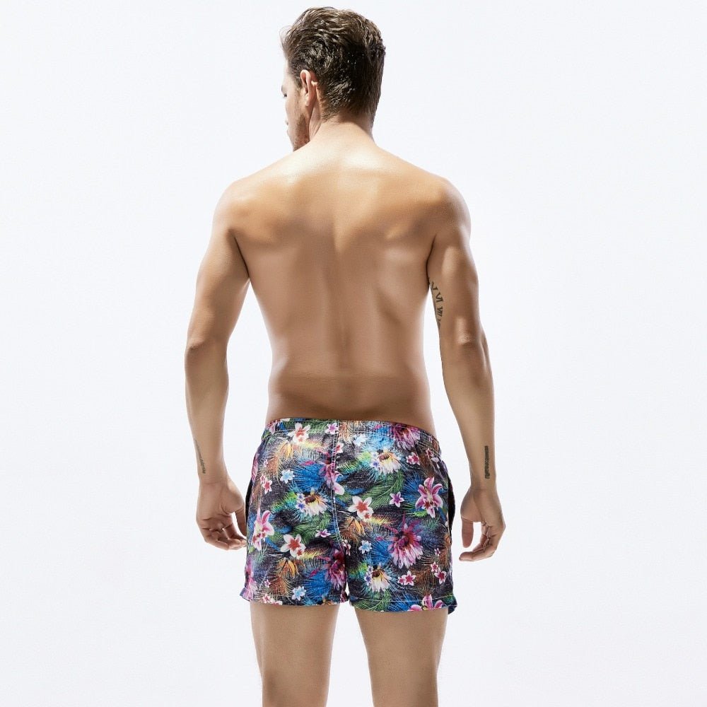 ORVLS Dark Floral Board Shorts | dmunderwear detail image 3