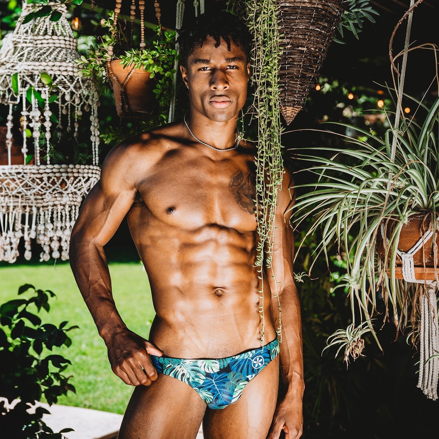 ORVLS Dark Forest Swim Briefs | dmunderwear detail image 2