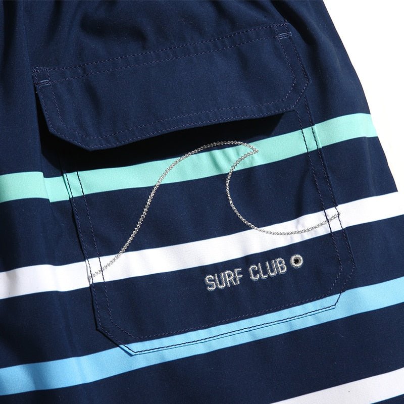 Deckhand Striped Board Shorts | dmunderwear detail image 6