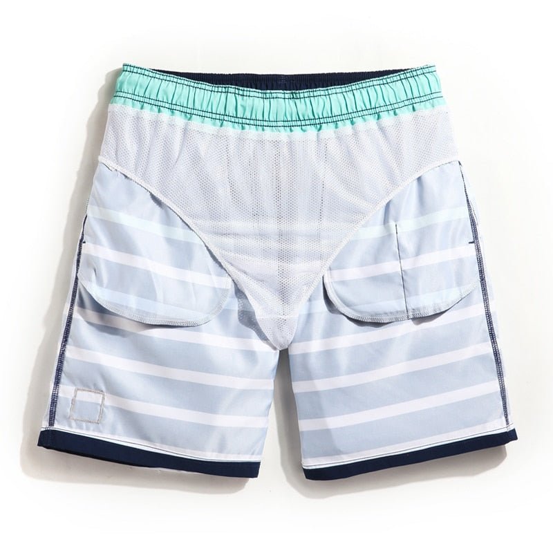 ORVLS Deckhand Striped Board Shorts | dmunderwear detail image 3