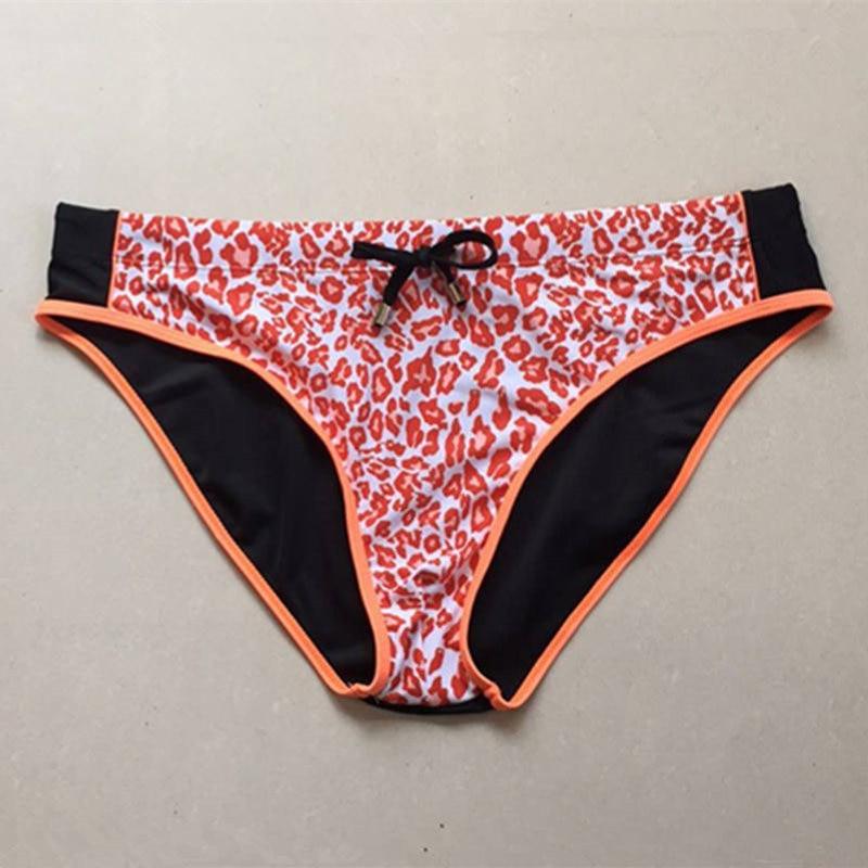 Desmiit Bowtie Tiger Print Swim Briefs | dmunderwear detail image 6