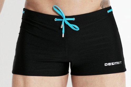 ORVLS Desmiit Color Tie Square Cut Swim Trunks | dmunderwear detail image 10