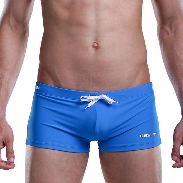 ORVLS Desmiit Color Tie Square Cut Swim Trunks | dmunderwear detail image 3