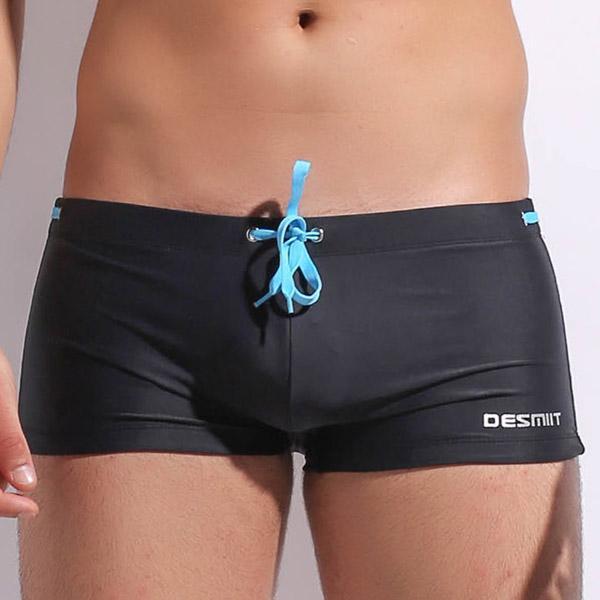 ORVLS Desmiit Color Tie Square Cut Swim Trunks | dmunderwear detail image 5