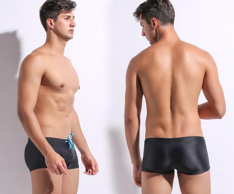 ORVLS Desmiit Color Tie Square Cut Swim Trunks | dmunderwear detail image 7