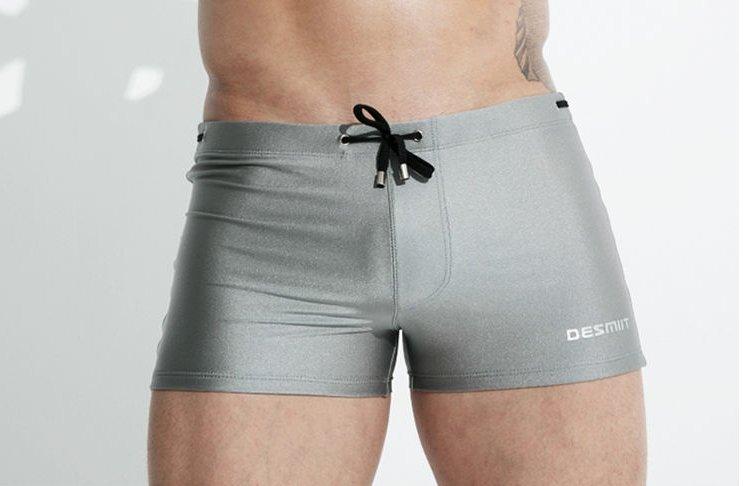 ORVLS Desmiit Color Tie Square Cut Swim Trunks | dmunderwear detail image 8