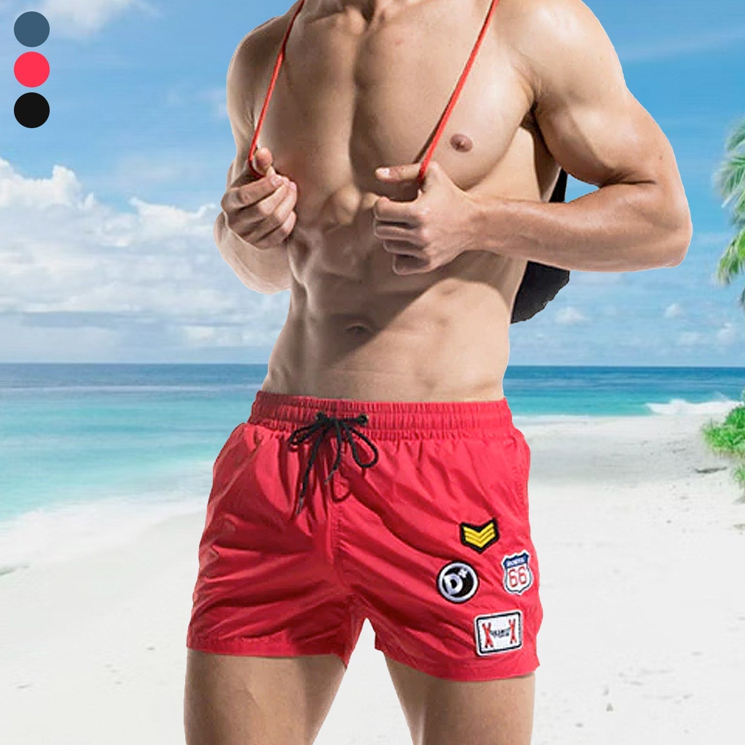 ORVLS Desmiit Patches Board Shorts | dmunderwear