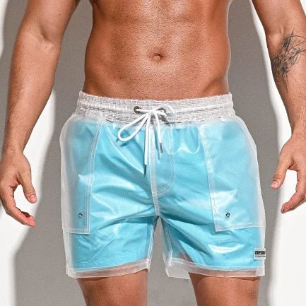 Desmiit Plastic Double Layered Board Shorts | dmunderwear detail image 3