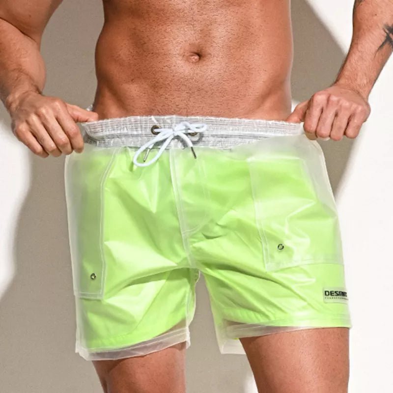 Desmiit Plastic Double Layered Board Shorts | dmunderwear